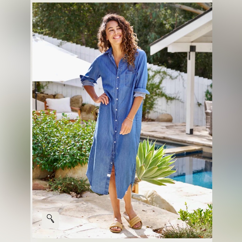 Frank and Eileen Rory Maxi Shirtdress NWT